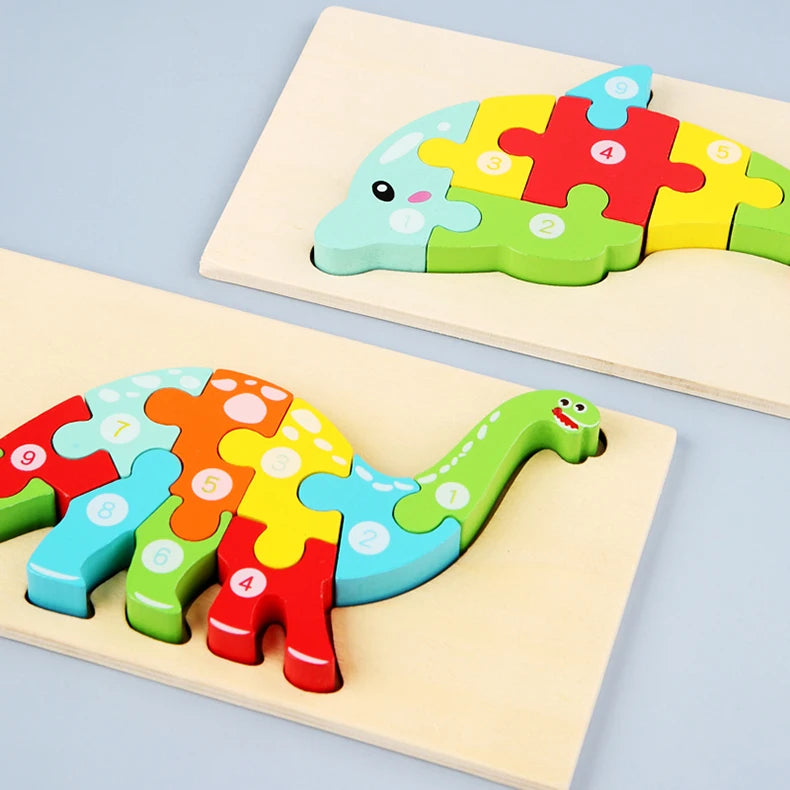 CPC Certified Montessori Wooden 3D Puzzle – Fun & Educational Jigsaw for Kids